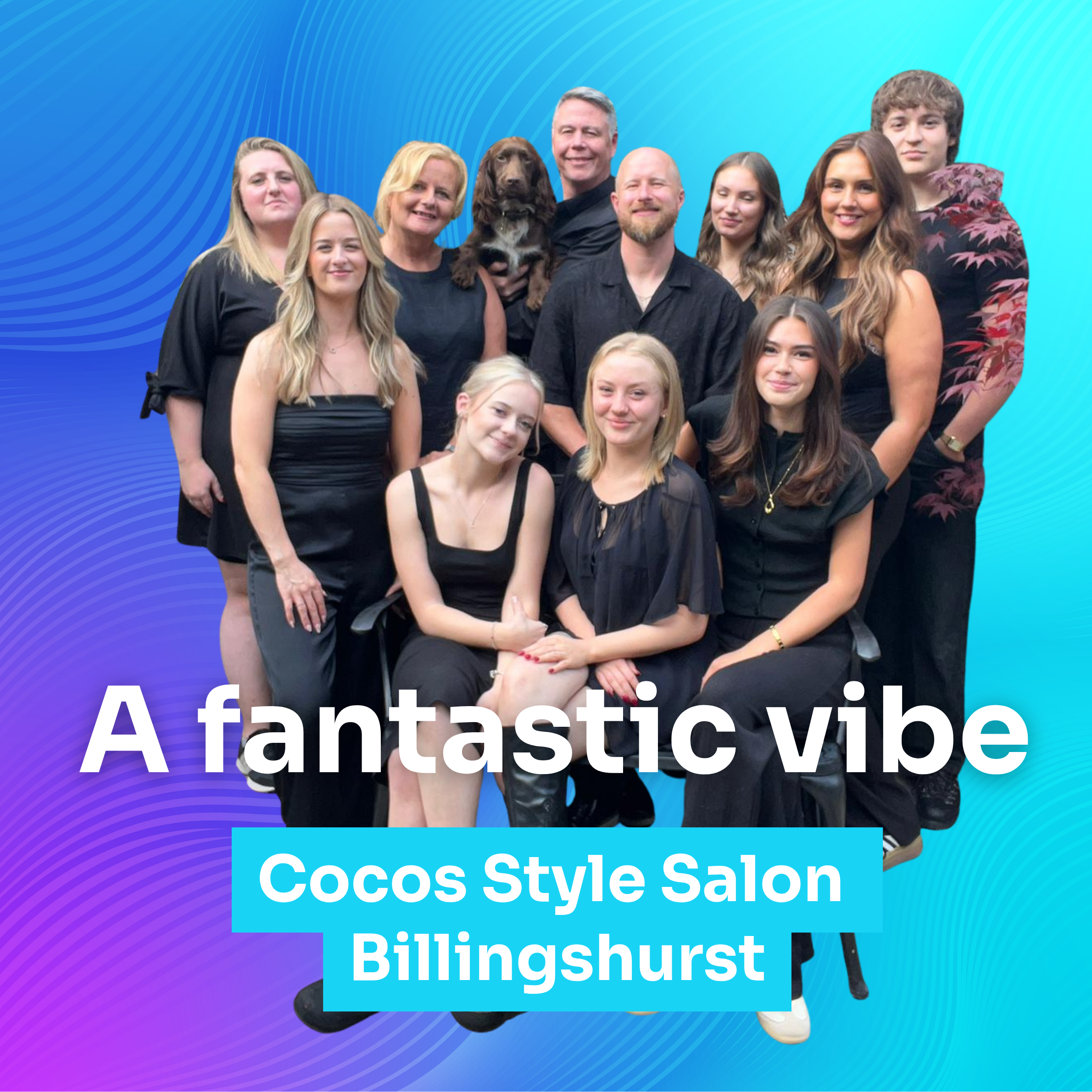 Cocos Style Salon Billingshurst hairdressing team photo